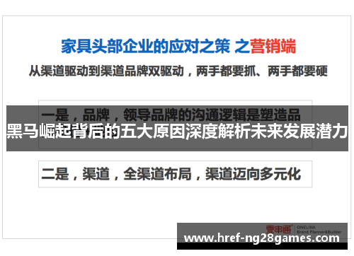 黑马崛起背后的五大原因深度解析未来发展潜力 黑马崛起背后的五大原因深度解析未来发展潜力